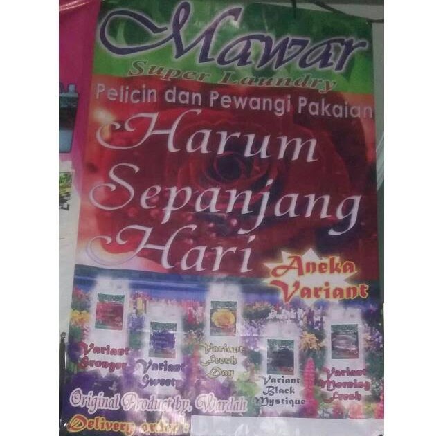 Contoh Spanduk Spanduk Parfum Refill desain banner kekinian