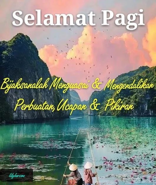 Ucapan Selamat Pagi Senin Blog Yuri