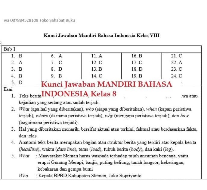 15+ Kunci Jawaban Uji Kompetensi Hal 48 Sejarah Indonesia Background