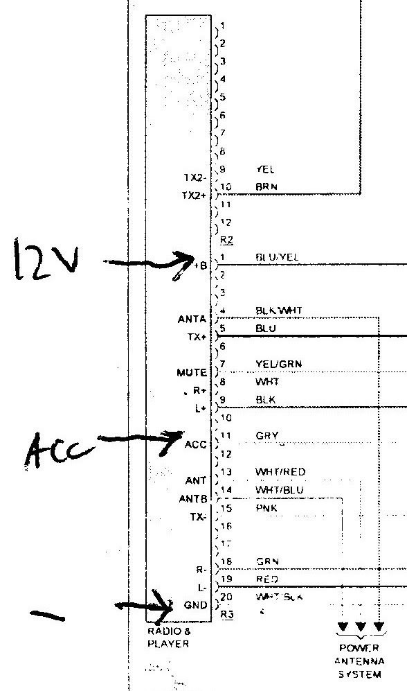 32 1997 Lexus Es300 Radio Wiring Diagram - Wire Diagram Source Information