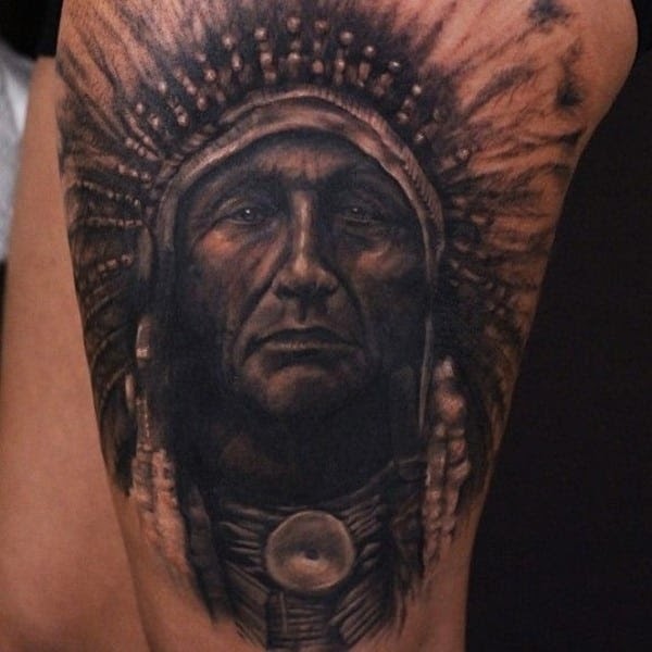 Native American Indian Tattoo Designs