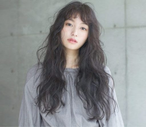新鮮なくせ毛 風 パーマ ロング 無料のヘアスタイル画像