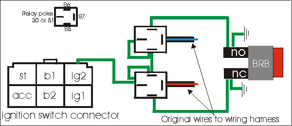 Ignition Switch Relay Wiring Diagram Wiring23