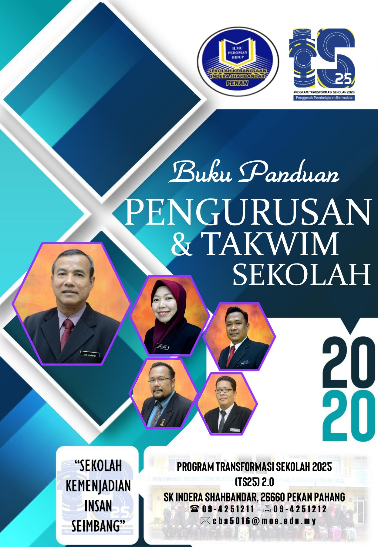 Kulit Buku Pengurusan Sekolah  51 Templat Muka Depan Cover Berserta