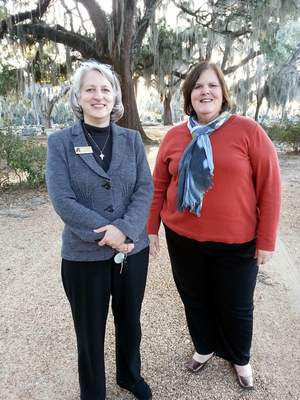 Anne Kimzey and Deb Boykin in Selma