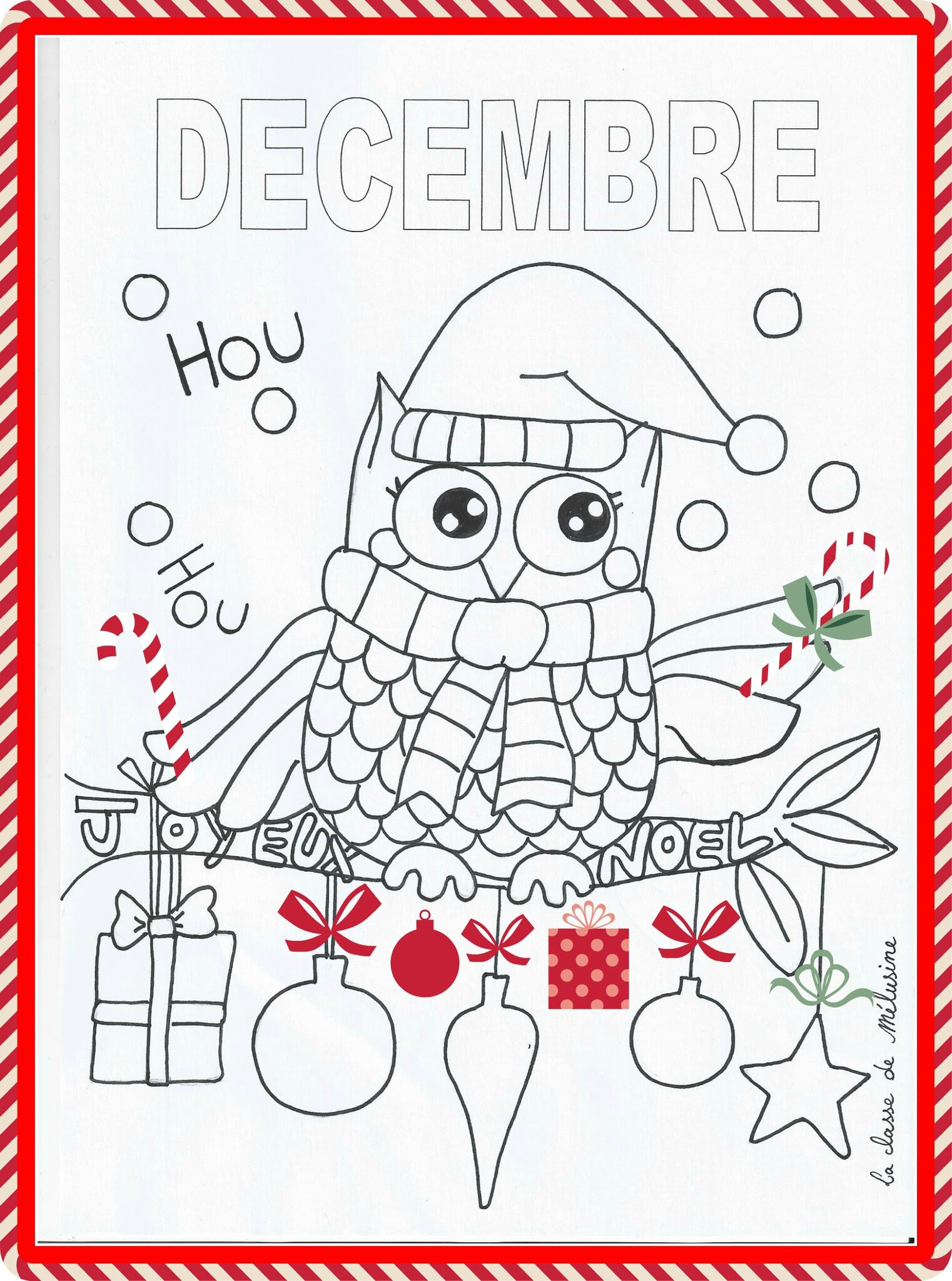 Élégant Coloriage Noel Moyenne Section  Haut Coloriage HDImages et