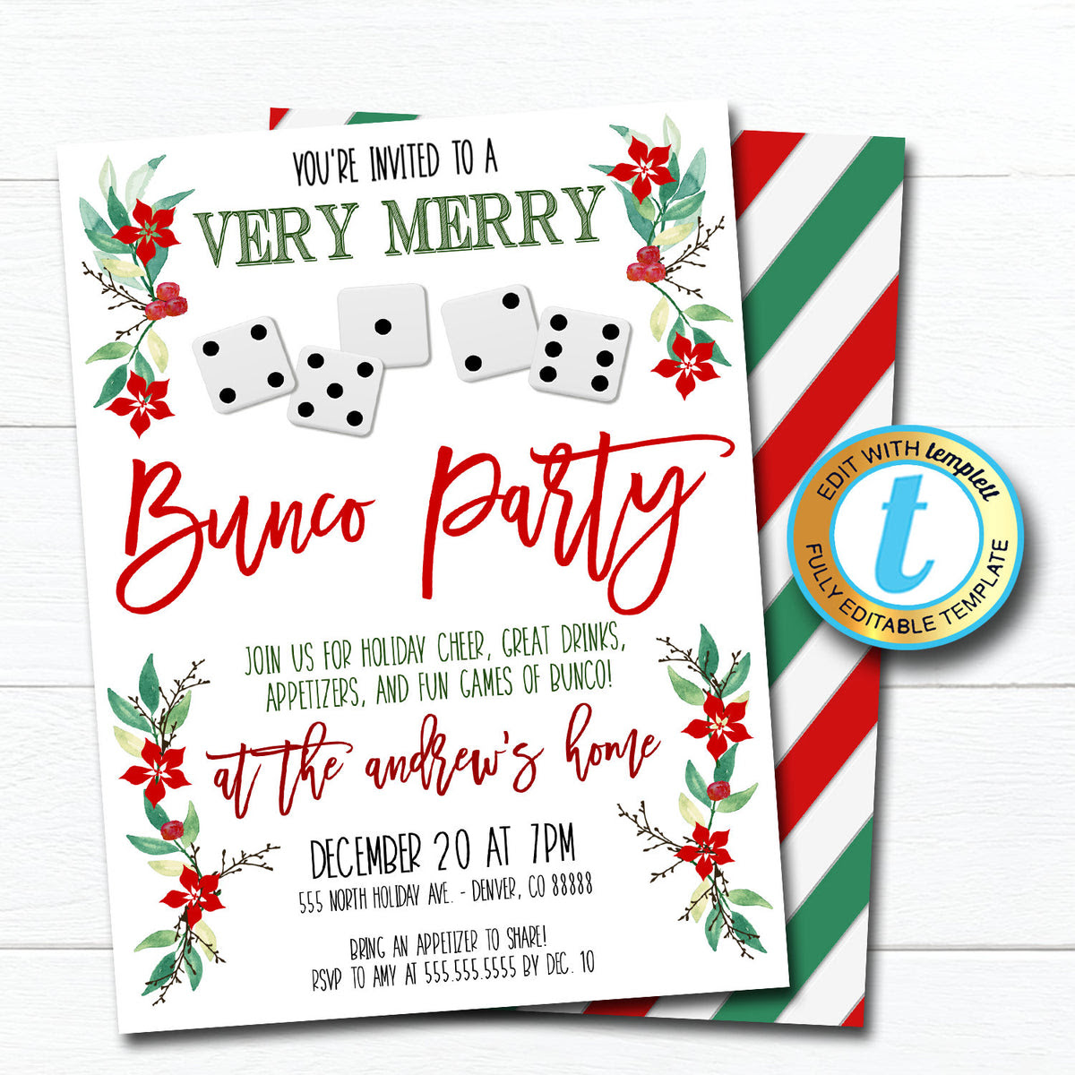 Free Bunco Flyer Template Master Template