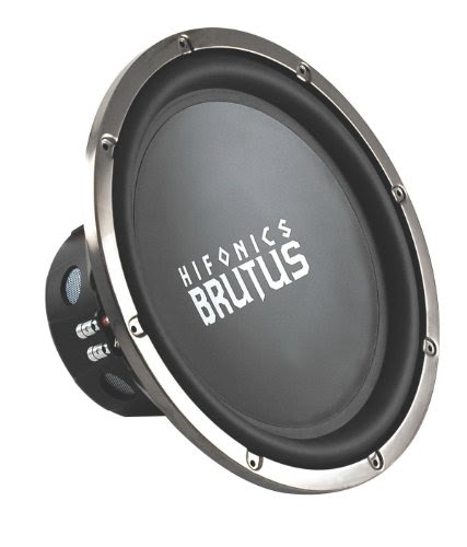Best Subwoofer Brand: Hifonics Brutus BRZ15D4 15" Woofer DVC 4 Ohm