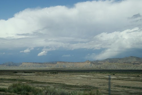 Utah landscape on I-70