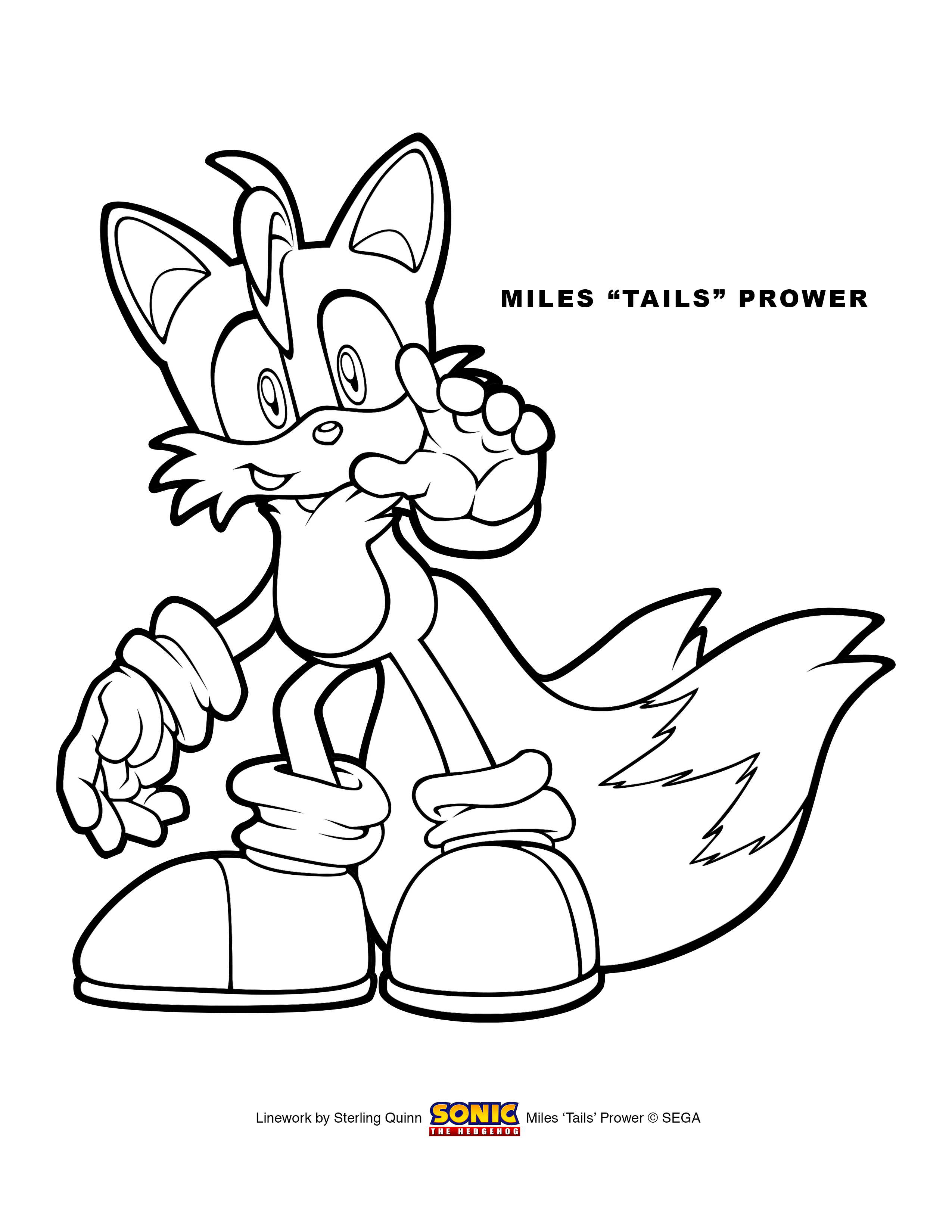 Baby Sonic And Tails Coloring Pages - Quark Wallpaper