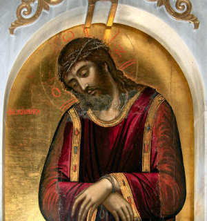 ÎἰκÏνα Ïοῦ ΧÏιÏÏοῦ á¼Î»ÎºÎ¿Î¼ÎνοÏ
ÏÏá½¸Ï Ïὸν ΠιλᾶÏο, 17Î¿Ï Î±á¼°.