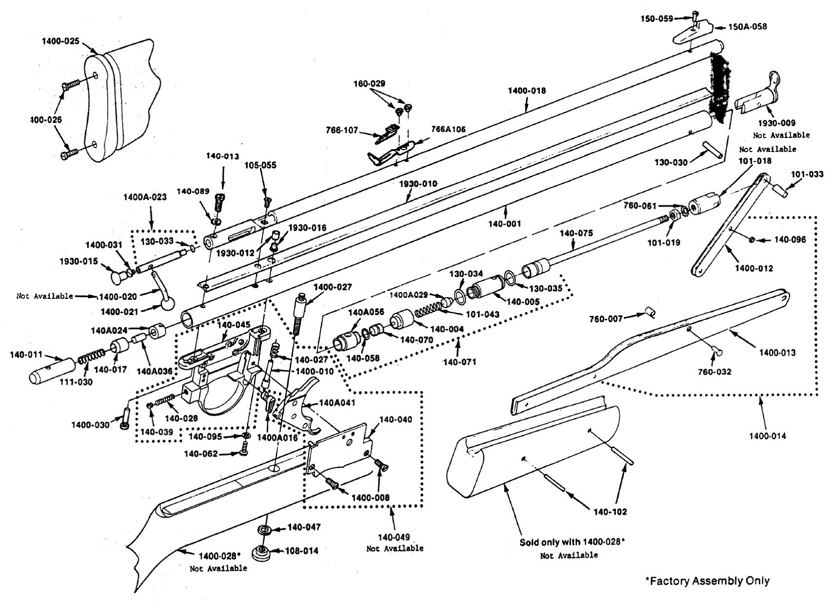 Crosman 760 Pumpmaster Parts Diagram