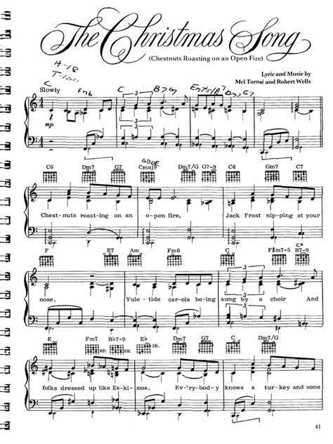 Piano Xmas Sheet Music