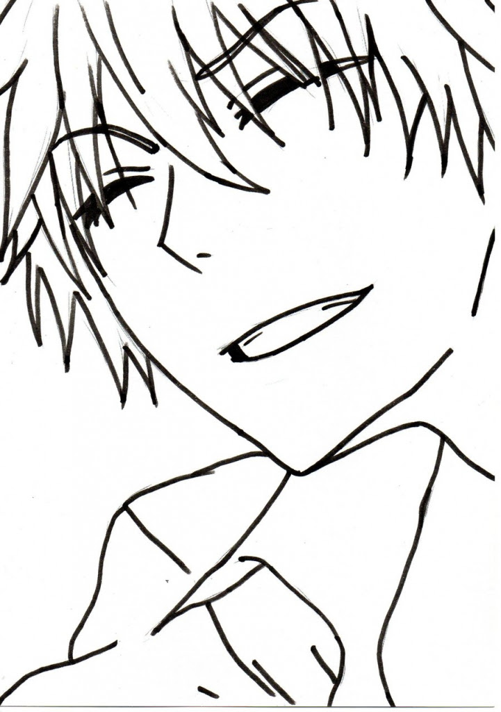 Featured image of post Cute Easy Anime Boy Drawing / Easy to draw anime and manga drawing for kids: