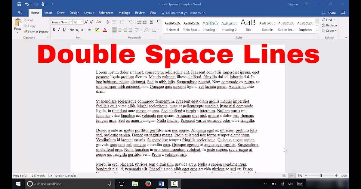 Double Spaced Essay On Lined Paper - 008 How Many Words In ...