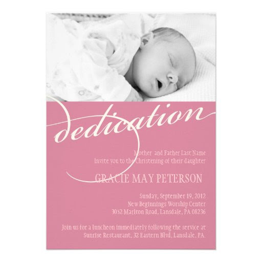 25 Fresh Baby Dedication Invitations Free Template | Latter