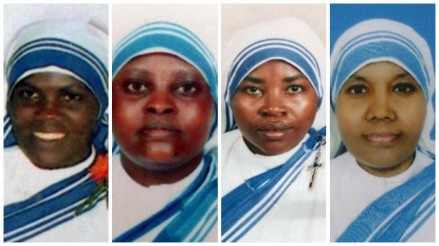 Estado Islámico mató a 4 monjas de la Madre Teresa de Calcuta