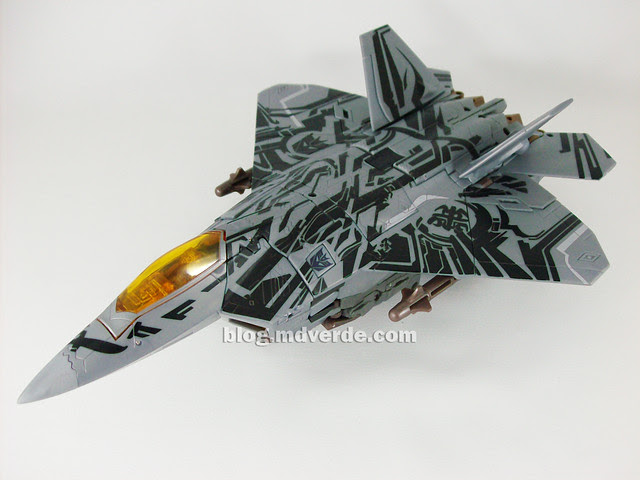 Transformers Starscream HftD Leader Class - modo alterno