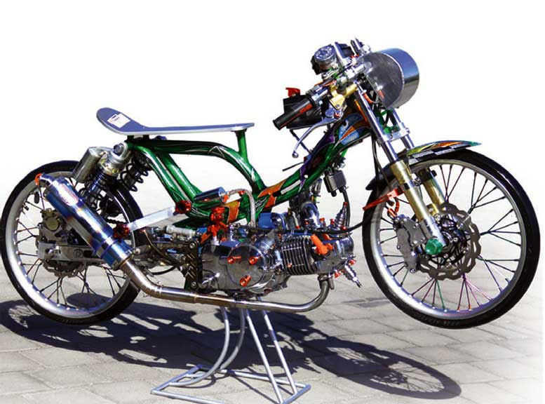 Modifikasi Motor Karisma Drag - Blog Motor Keren