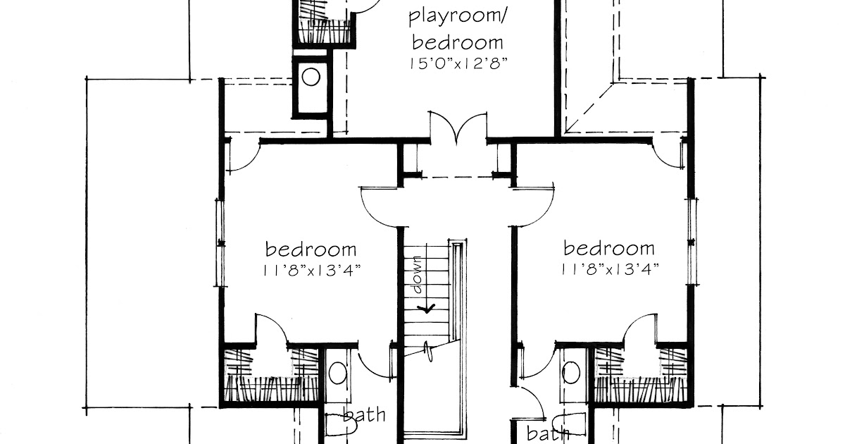 Floor Plan House Of Seven Gables House Plan