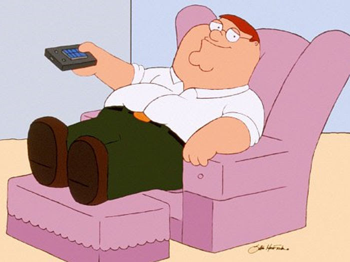Divulgação/20th Century Fox Television A la Homer Simpson, Peter Griffin também não é um bom exemplo para os filhos Stewie, Meg e Chris