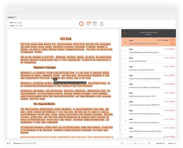 Citation Machine Plagiarism Checker MESINL