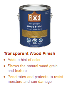 Transparent Wood Finish