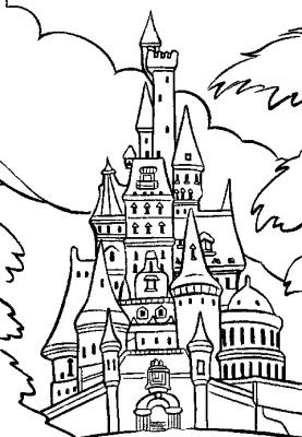 Chateau Disneyland Paris Dessin  Sleeping Beauty Castle in Disneyland