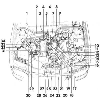 Stromlaufplan Audi 100 C4 Zentralverriegelung