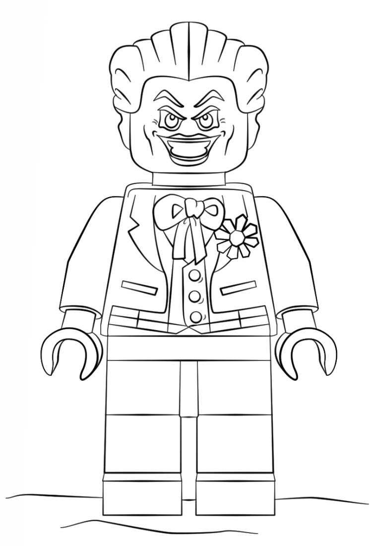 Ausmalbilder Superhelden Lego