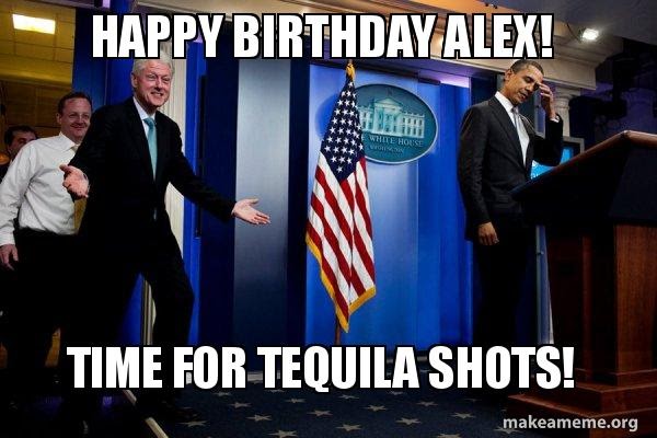 Leerobso Tequila Meme Birthday
