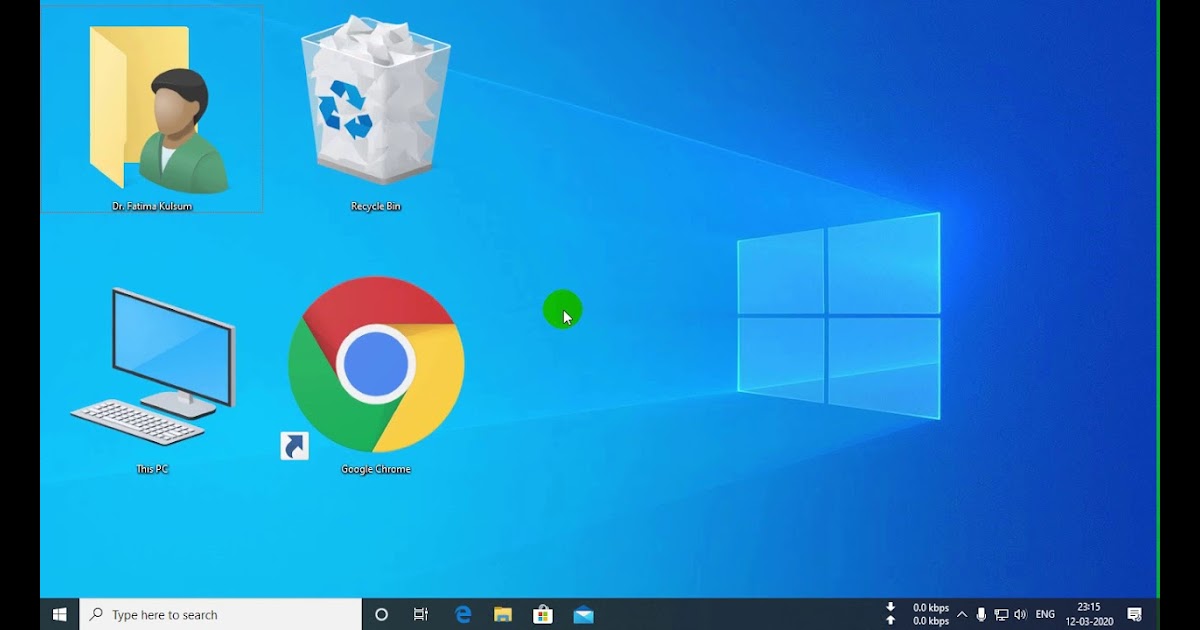 Change Desktop Icon Size Windows 10 How To Change The Icon Size In