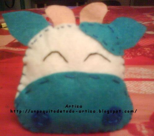 vaca fieltro