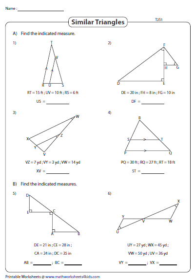 Solving Triangles Worksheet - antoinnenews