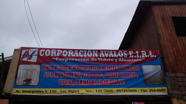 Opiniones de Corporación Ávalos E.I.R.L. en San Miguel - Tienda de ventanas
