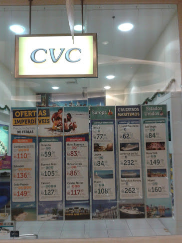 Avaliações sobre CVC Carioca Shopping em Rio de Janeiro - Agência de viagens