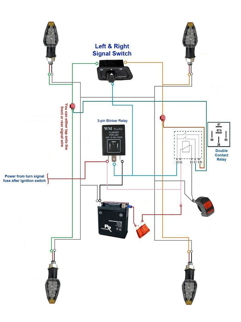 29 How To Wire Turn Signals On A Motorcycle Diagram - Wiring Diagram List