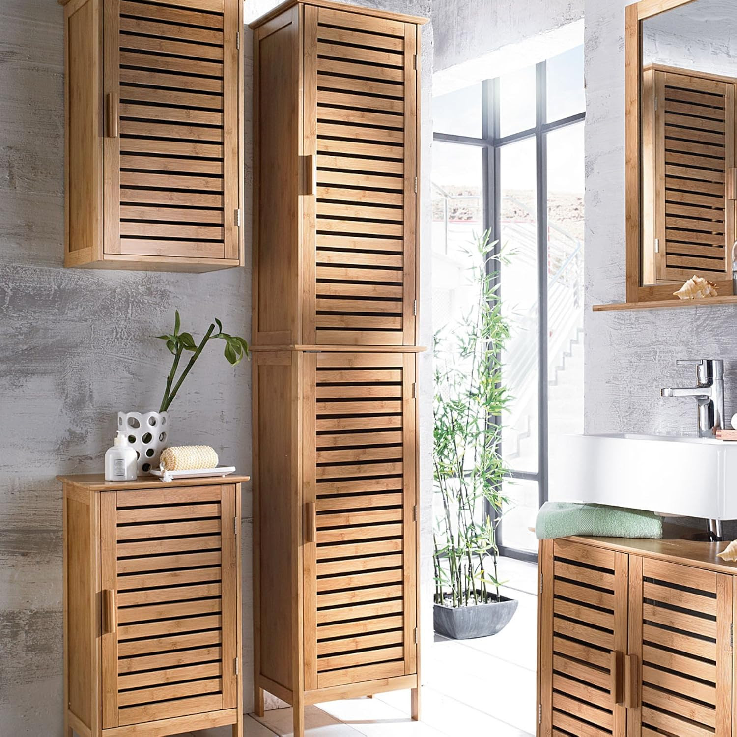 Badezimmermöbel Bambus Badezimmer Blog