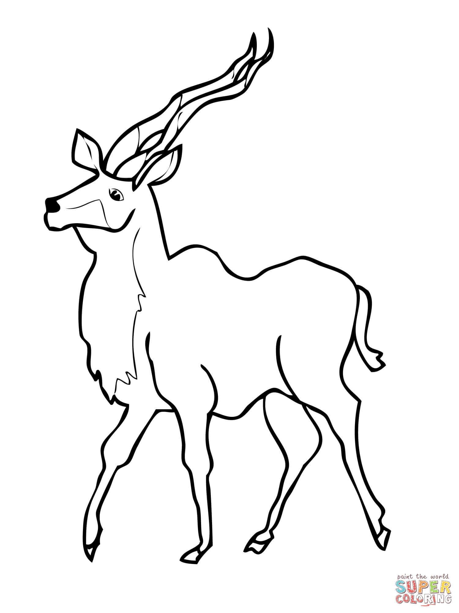 Download 121+ Mammals Antelopes Uganda Kob Coloring Pages PNG PDF File