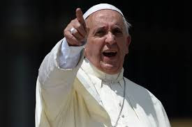 Image result for pope angry