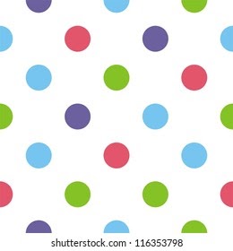 Pink Polka Dots Background For Blog