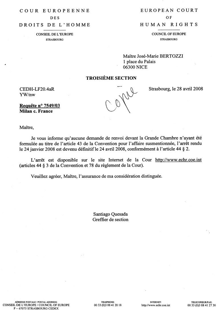 Lettre A Un Avocat Pour Une Affaire En Cours  Exemple de Lettre