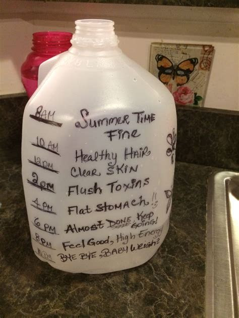 gallon  day water challenge im ready easy motivation