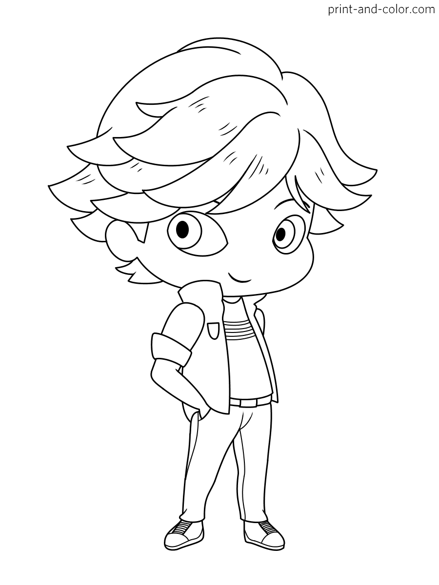 Chat noir coloriage de miraculous 248824Chat noir coloriage miraculous