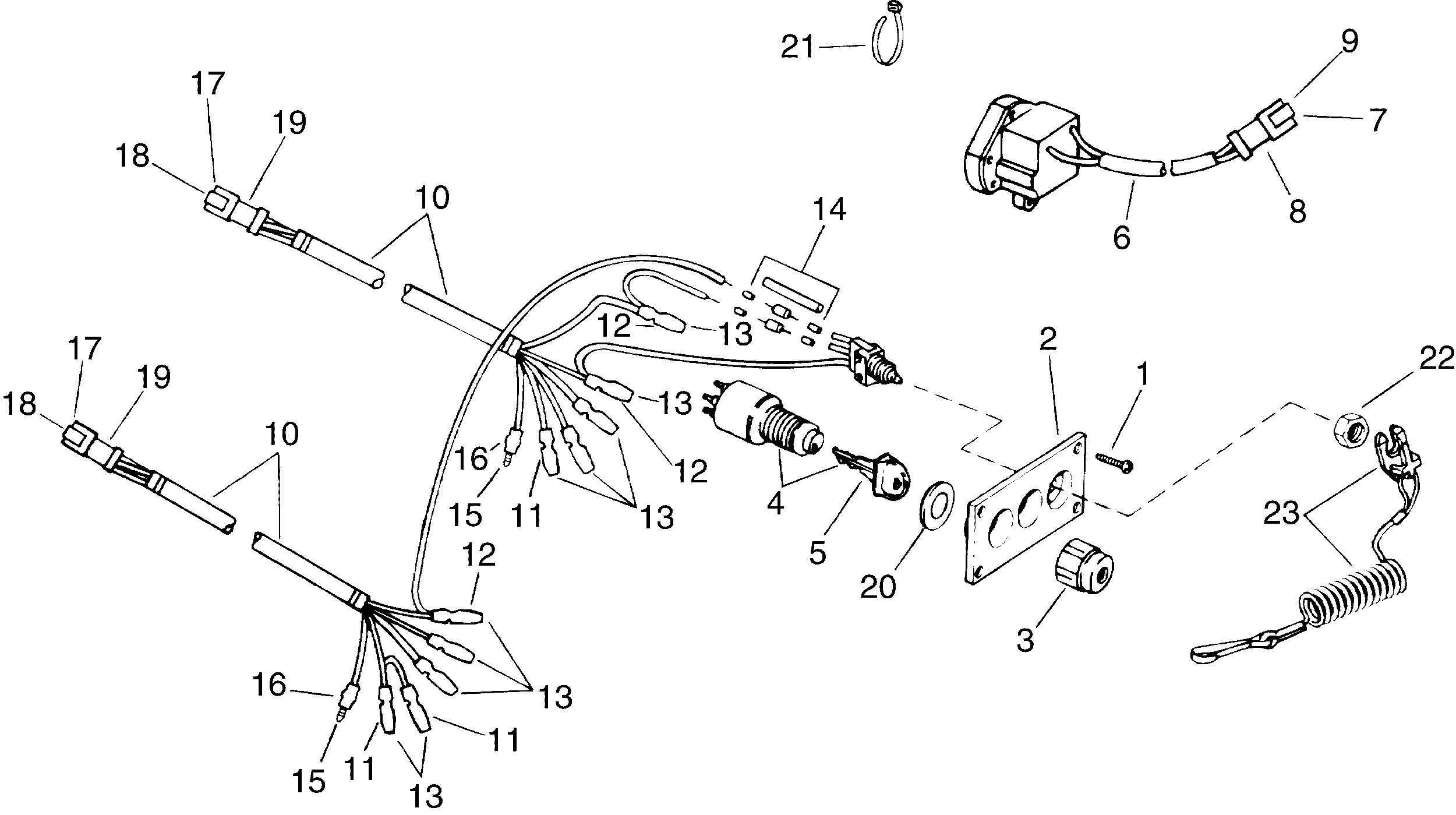 50 Evinrude Etec Ignition Switch Wiring Diagram - Wiring Diagram Plan