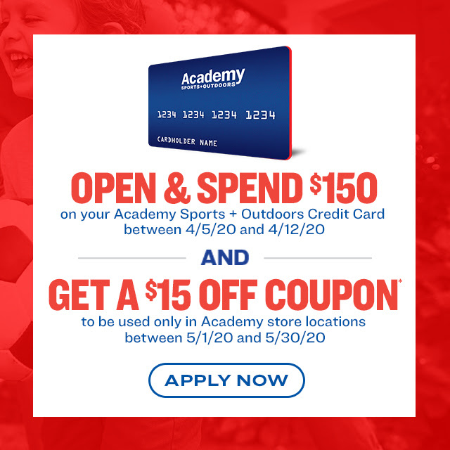 Apply for the Academy Sports + Outdoors Credit Card
