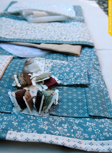 Maxi trousse de brodeuse aperta
