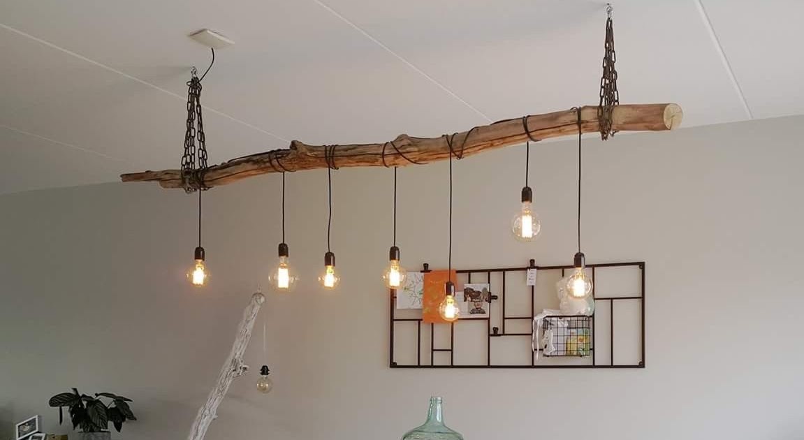 Deckenlampe Holz Selber Bauen / Industrial Style Lampe Selber Bauen