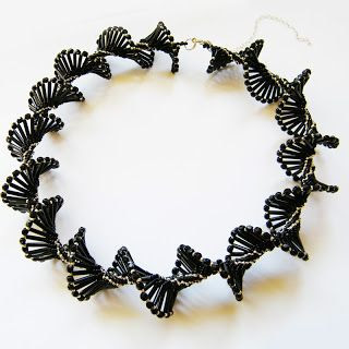 #beading #beadwork #beadweaving #blacknecklace #dark #darknecklace #gothic #gothicnecklace #DNA #DNAnecklace #beading #beadwork #beadweaving #blacknecklace #dark #darknecklace #gothic #gothicnecklace #DNA #DNAnecklace