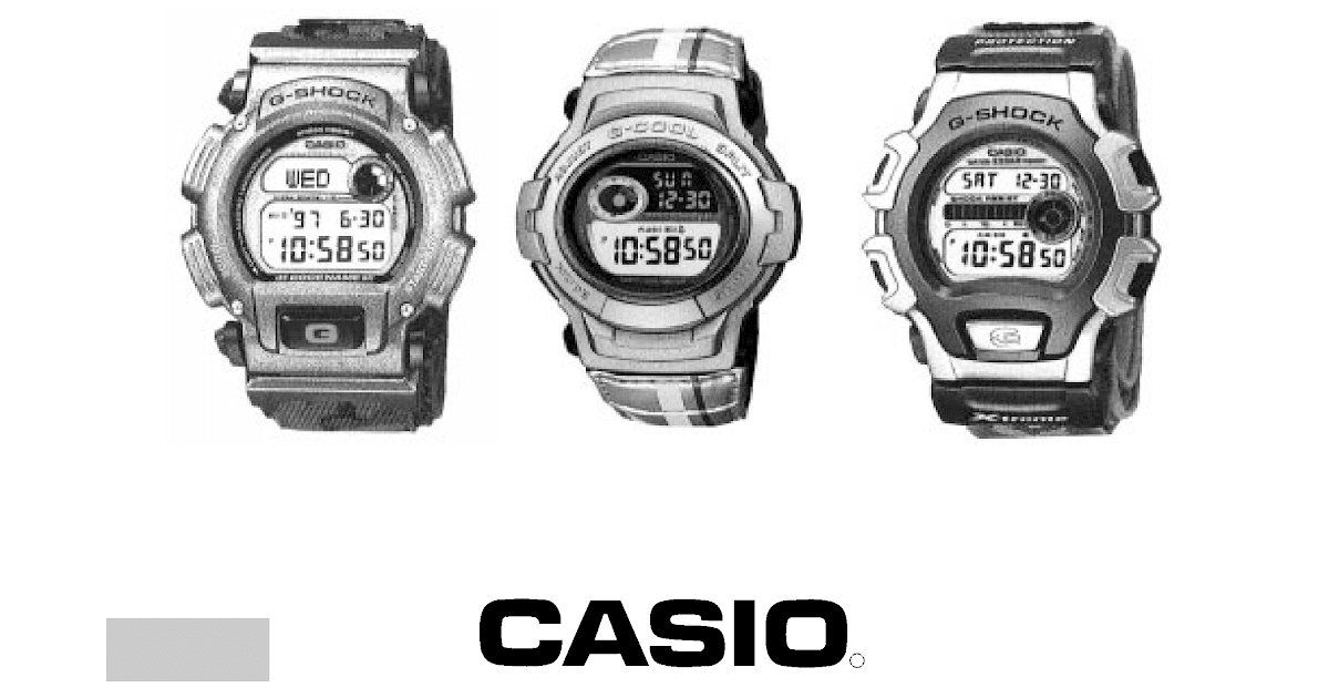 casio alarm chronograph watch instructions
